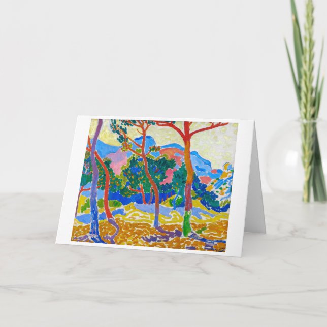 The Trees | Andre Derain | Card (Front)