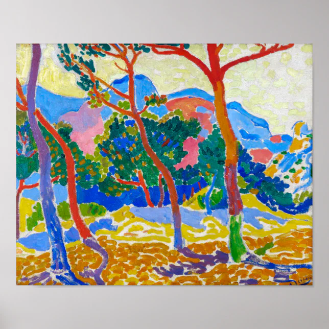 The Trees | Andre Derain | Poster | Zazzle