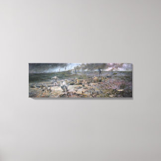 The Trench on Hill 468 - Wrapped Canvas Print