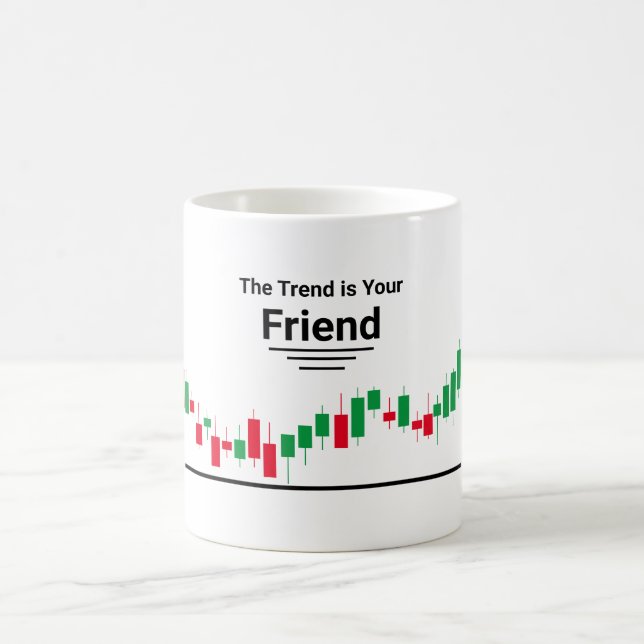 The Trend is your FRIEND Coffee Mug (Center)