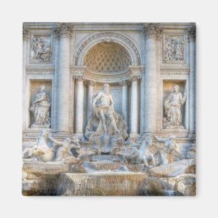 The Trevi Fountain (Italian: Fontana di Trevi) 5 Magnet