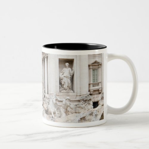 The Trevi Fountain Italian Fontana di Trevi Two_Tone Coffee Mug