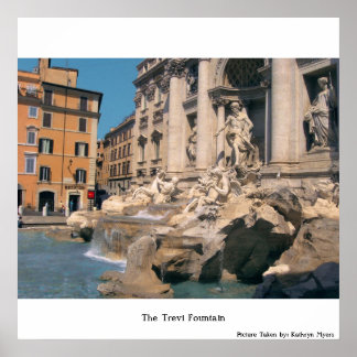 The Trevi Fountain Poster