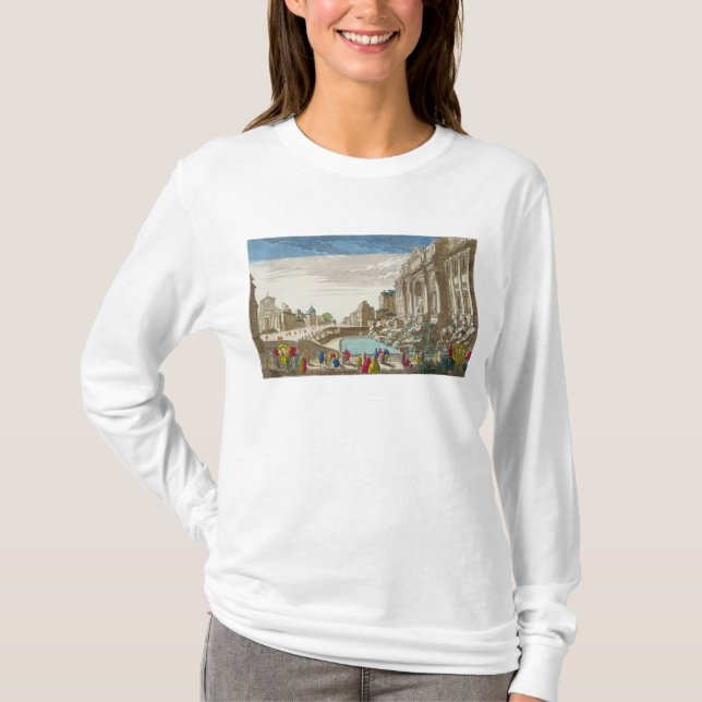 The Trevi Fountain, Rome T-Shirt (Front)