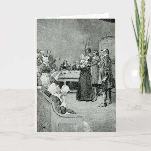 The Trial of a Witch Card (Front)