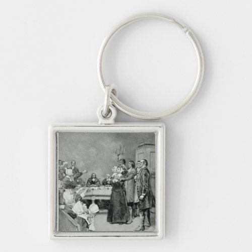 The Trial of a Witch Keychain