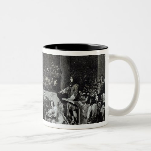 The Trial of Lord William Russell Two_Tone Coffee Mug