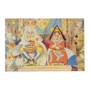 The Trial of the Knave of Hearts Placemat