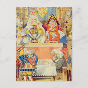 The Trial of the Knave of Hearts Postcard