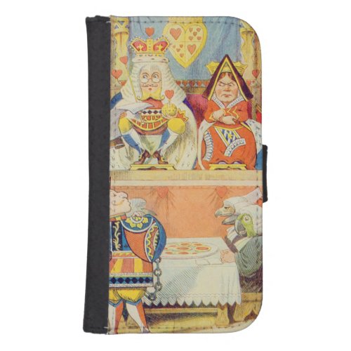 The Trial of the Knave of Hearts Wallet Phone Case For Samsung Galaxy S4