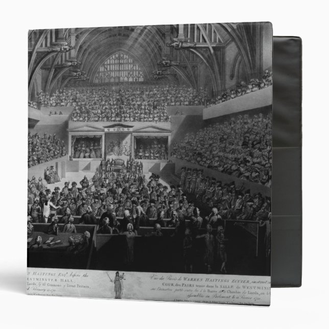 The Trial of Warren Hastings Binder (Front/Inside)