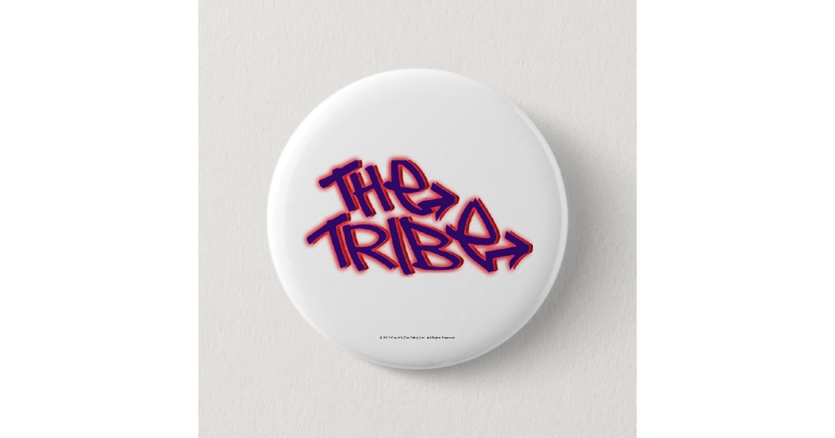 Tribe Button The Tribe Official Logo Button | Zazzle