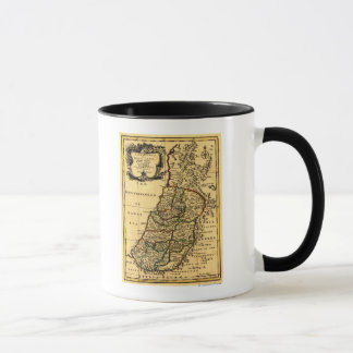 The Tribes of Israel in PalestinePanoramic Map Mug