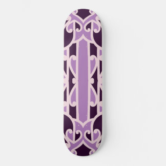 The Tribes Purple Skateboard