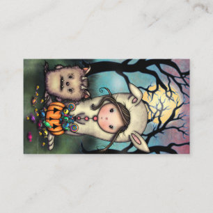The Trick-or-Treaters Business Cards