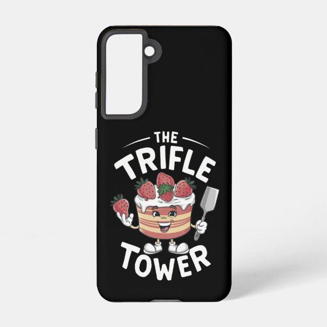 The Trifle Tower Christmas Samsung Galaxy Case (Back)