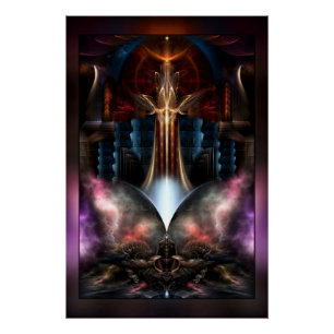 The Trilicon Border Frame Poster