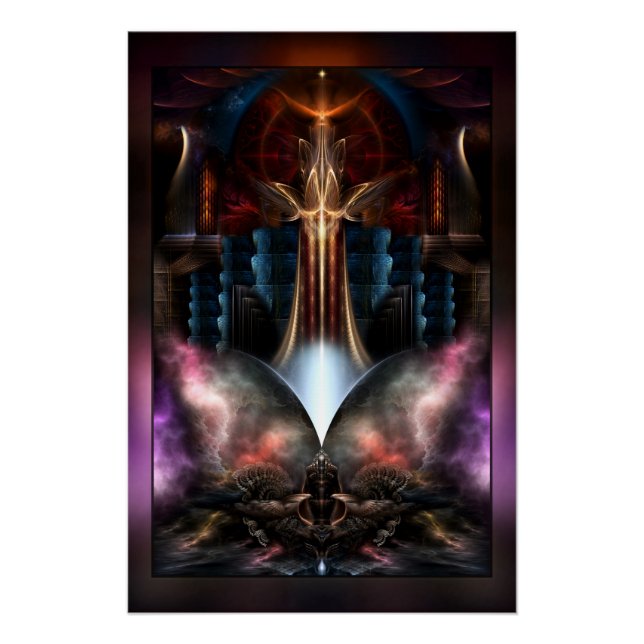 The Trilicon Border Frame Poster (Front)