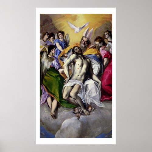 The Trinity 1577_79 oil on canvas Poster