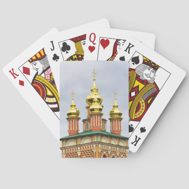 The Trinity Sergiev Monastery Poker Cards (Back)