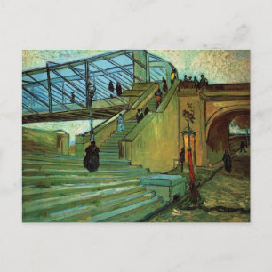The Trinquetaille Bridge by Vincent van Gogh Postcard
