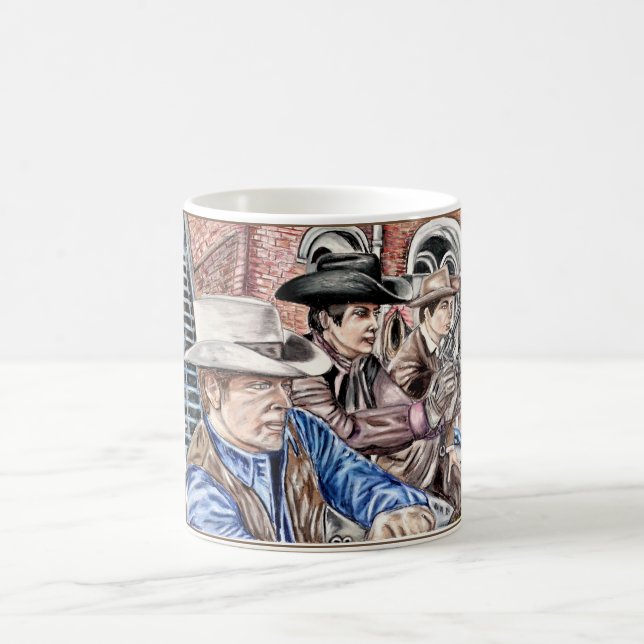 The Triple Draw Coffee Mug. Mug (Center)