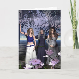 The Triple Goddess Card