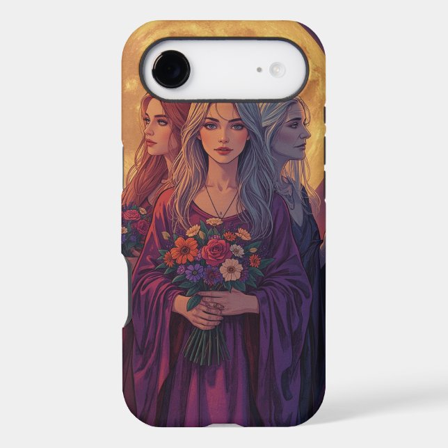 The Triple Goddess iPhone Case (Back)