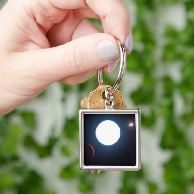 The Triple Star System Hd 131399 Keychain (Hand)