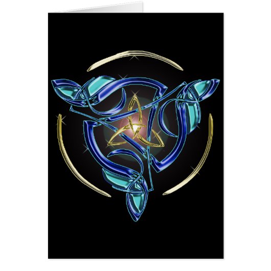 The Triquetra Card (Front)