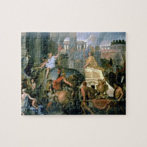 The Triumph of Alexander or the Entrance of Alexa Jigsaw Puzzle