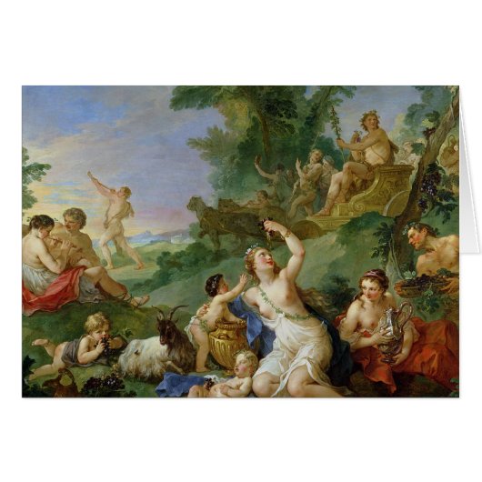 The Triumph of Bacchus Cards (Front Horizontal)