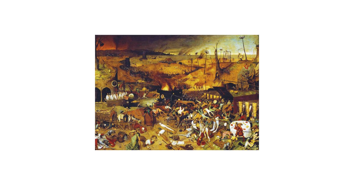 The Triumph of Death by Pieter Bruegel the Elder Canvas Print Zazzle The Triumph of Death by Pieter Bruegel the Elder Canvas Print Zazzle
