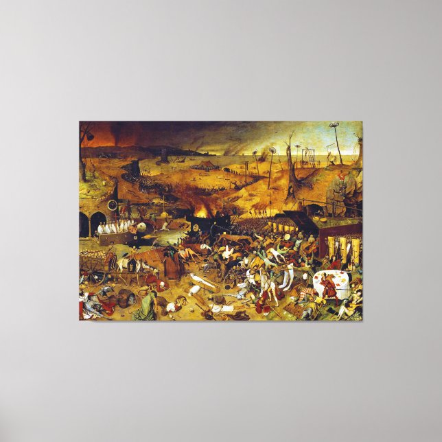 The Triumph of Death by Pieter Bruegel the Elder Canvas Print (Front)