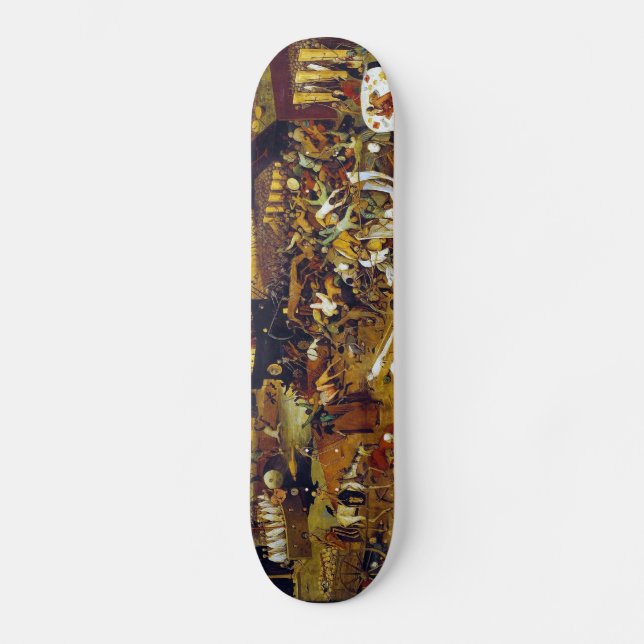 The Triumph of Death by Pieter Bruegel the Elder Skateboard Deck (Front)
