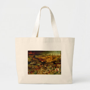 The Triumph of Death, c.1562 (oil on panel) Large Tote Bag