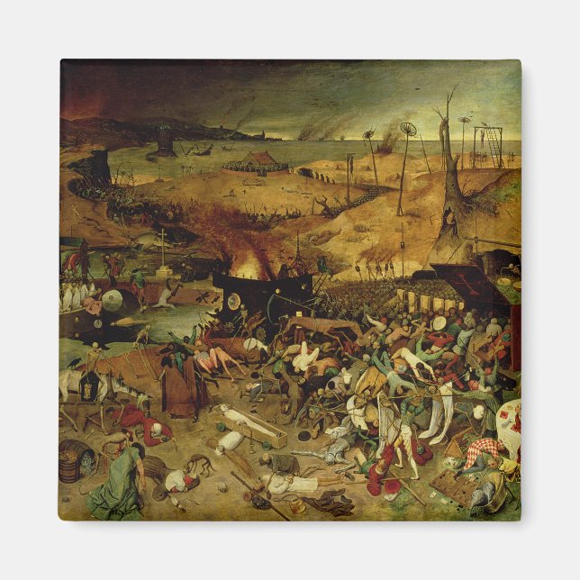 The Triumph of Death, c.1562 (oil on panel) Magnet (Front)