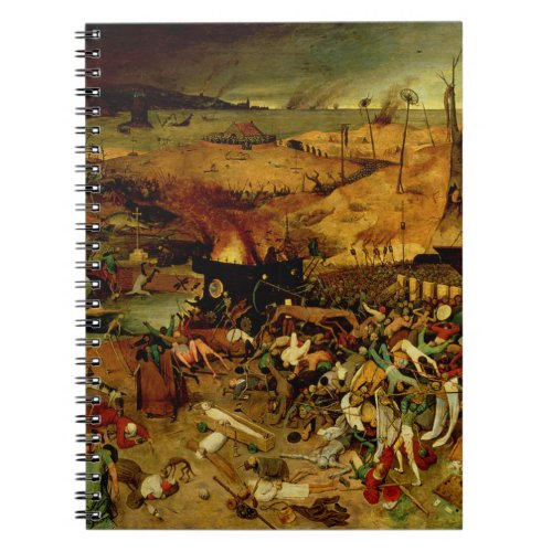 The Triumph of Death c1562 oil on panel Notebook