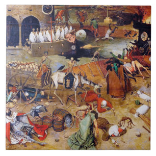 The Triumph of Death, Pieter Bruegel Ceramic Tile