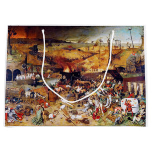 The Triumph of Death, Pieter Bruegel Large Gift Bag