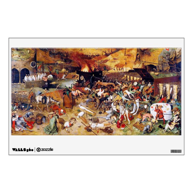 The Triumph of Death, Pieter Bruegel Wall Decal (Front)
