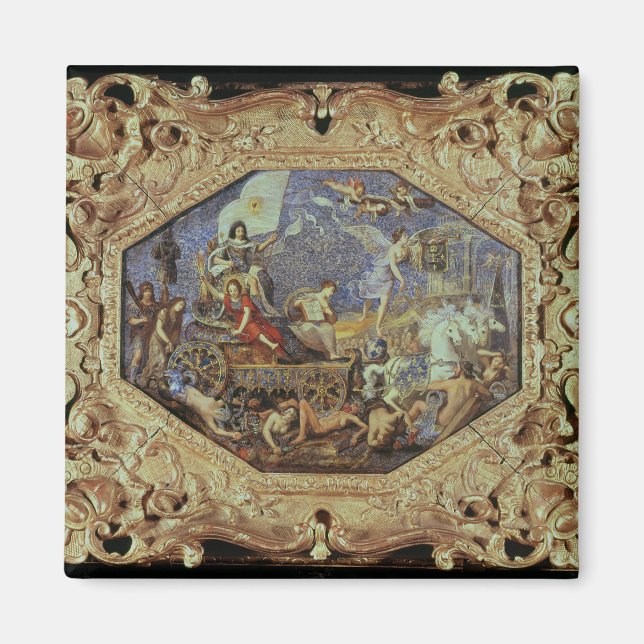 The Triumph of Louis XIII  over Enemies Magnet (Front)