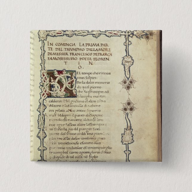 The Triumph of Love Button (Front)