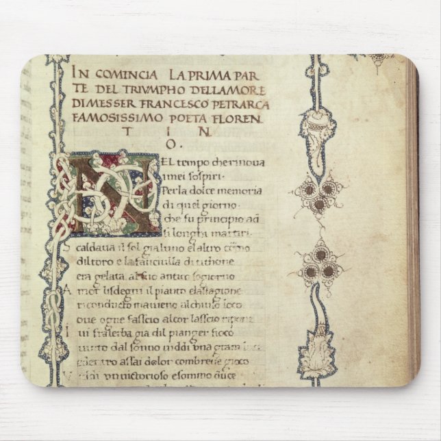 The Triumph of Love Mouse Pad (Front)