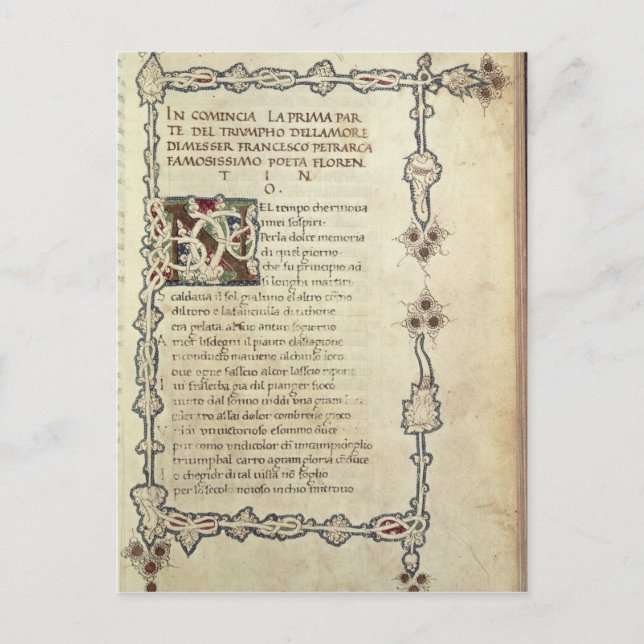 The Triumph of Love Postcard (Front)