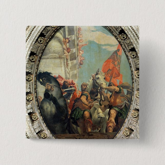 The Triumph of Mordecai Pinback Button (Front)