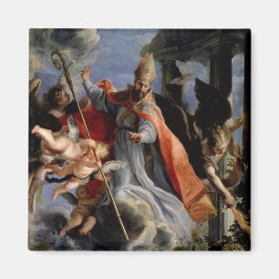 The Triumph of St. Augustine  1664 Magnet