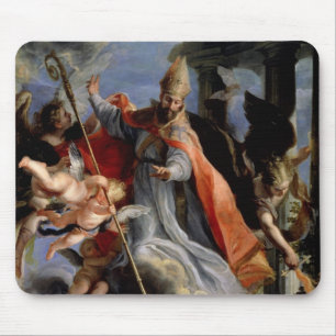 The Triumph of St. Augustine  1664 Mouse Pad