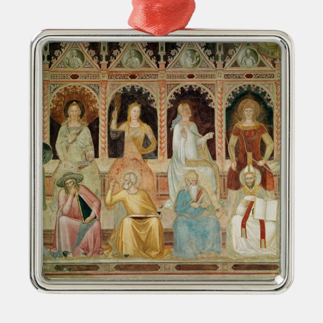 The Triumph of the Catholic Doctrine Metal Ornament (Front)