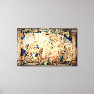 The Triumph of the Eucharist Canvas Print